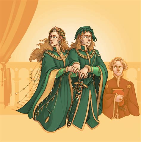 Lannister Twins By Laurellerual Rpureasoiafart