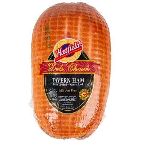 Hatfield 7 Lb Fully Cooked Tavern Ham 2 Case