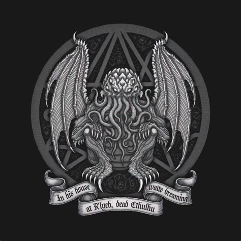 Cthulhu Sigil Horror Cthulhu Sigil Horror T Shirt Teepublic