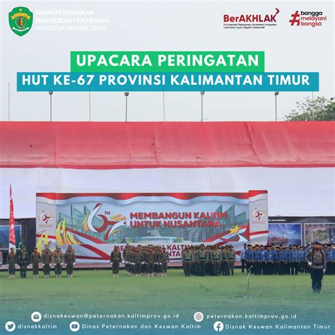 Upacara Peringatan Hut Ke 67 Provinsi Kalimantan Timur