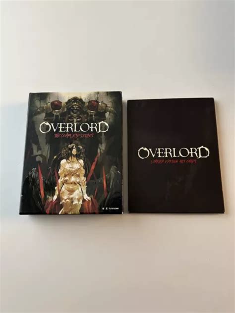 Overlord The Complete Series Blu Raydvd 4 Disc Set Limited Edition W Art Cards Eur 23425