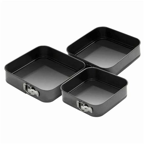 Mari Non Stick Springform Cake Tin Set Square The Party Cake TPC