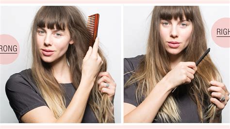 How to Brush Your Hair: Hair Brushing Tips That Will Give You Stronger ...