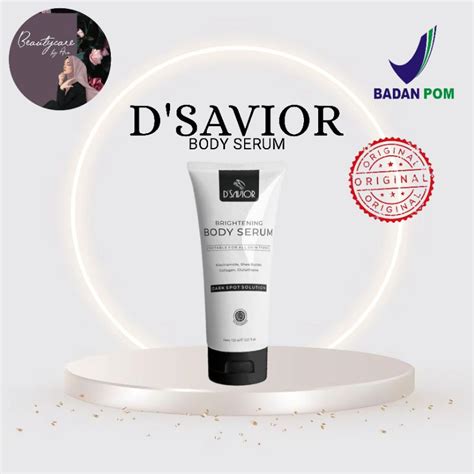 Jual D Savior Brightening Body Serum Original Ml Shopee Indonesia