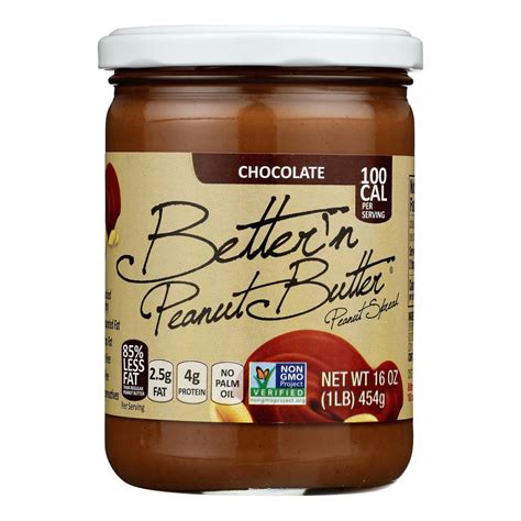 Better N Peanut Butter Mantequilla De Man Caja De Oz