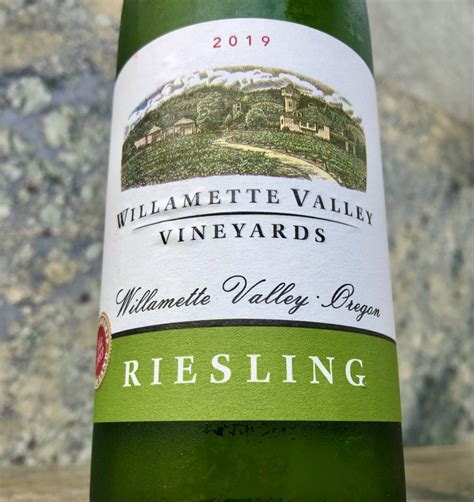 Reliable Riesling 2019 Willamette Valley Vineyards Pat The Wine Guy