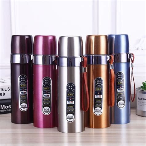 Tumbler Air Panas Full Stainless Steel Thermos Botol Air Minum 500ML