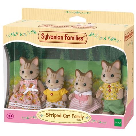 Sylvanian Families Fam Lia Dos Gatos Listrados Epoch Magia Em