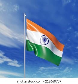 Indian Flag Waving Air On Independence Stock Photo Edit Now