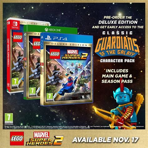 LEGO Marvel Super Heroes 2 Deluxe Edition Announced DisKingdom