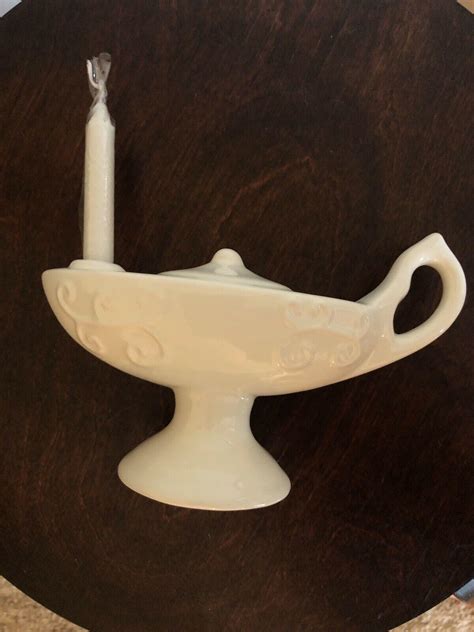 Florence Nightingale Nurse Lamp - Ceramic w/ Candle | #2962893710