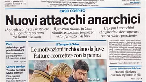 Prime Pagine Dei Giornali Di Oggi Gennaio Rassegna Stampa