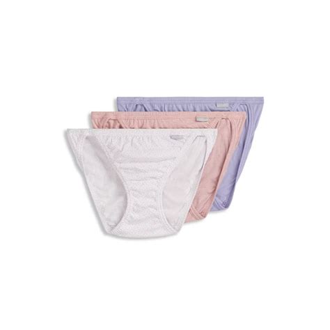 JOCKEY Women S Elance String Bikini Size Violet Veil Coral Mist Heather Tango Dot Ct