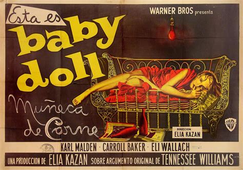 Baby Doll Original 1956 Argentine Two Panel Movie Poster - Posteritati Movie Poster Gallery