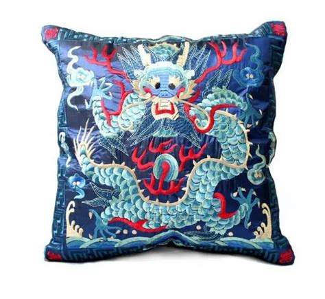 1pair 2pieces Cushion Covers Pillow Bag Chinese Classical Royal Style