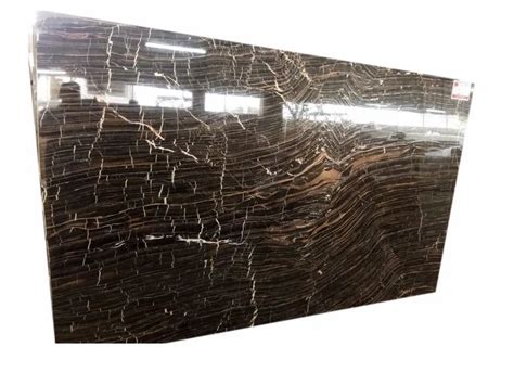 Polished Finish Coffee Brown Onyx Marble Slab Thickness 16 18 Mm At