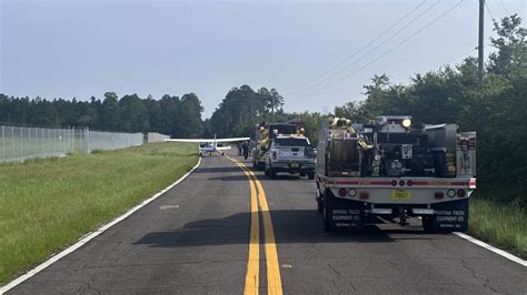 Plane Crashes At Jacksonville International Airport In Florida