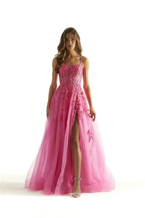 Morilee Neon Pink Elizabeth Marie Prom