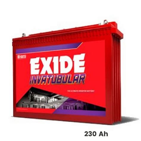 Exide IT900 Inva Tubular Battery 230 Ah At 21000 In Ramgarh ID