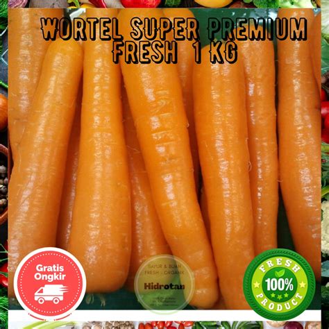 Jual Wortel Brastagi Kg Paket Sayur Sayuran Segar Fresh Murah