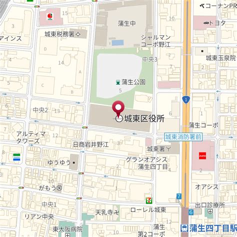 大阪府大阪市城東区中央3‐5‐45 周辺の スーパーマーケット の検索結果 Mapfan