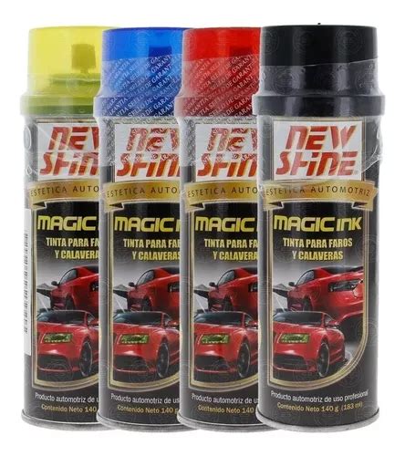 Tinta Para Ahumar Faros Y Calaveras New Shine Magic Mercadolibre