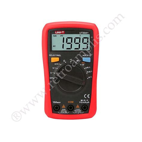 UNI T UT33A Pocket Digital Autorange Multimeter