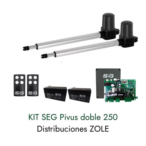 KIT Seg Pivus Doble 250 Tienda SEG En Linea