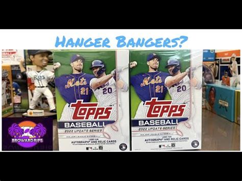 Hanger Bangers 2022 Topps Update Hanger Boxes YouTube