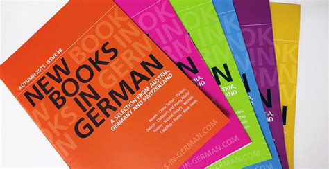 20 Years of ‘New Books in German’ - Publishing Perspectives