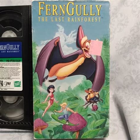 Ferngully The Last Rainforest Vhs Slip Case Picclick Uk