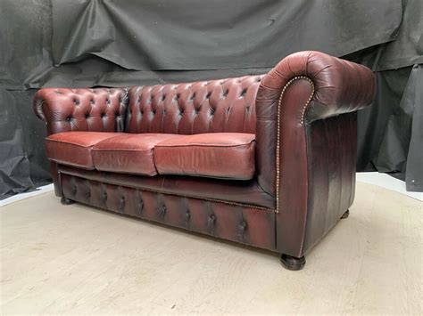 Red Leather Chesterfield Sofa Bed Cabinets Matttroy