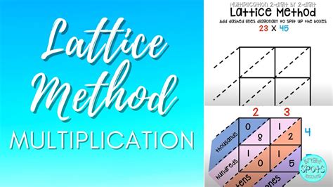 Lattice Method Multiplication Youtube