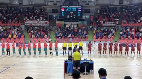 Hasil Final Piala AFF Futsal 2022 Timnas Indonesia Ungguli Thailand 1