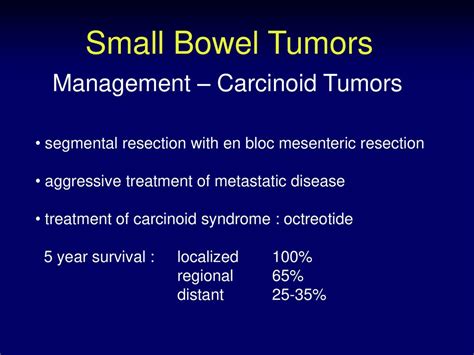 Small Bowel Tumors Keith D Lillemoe M D Dept Of Surgery Ppt Download