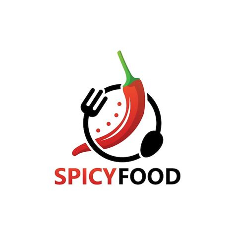 Premium Vector Spicy Food Logo Template Design Vector