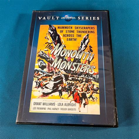 1957 “the Monolith Monsters” Sci Fi Thriller Movie Dvd