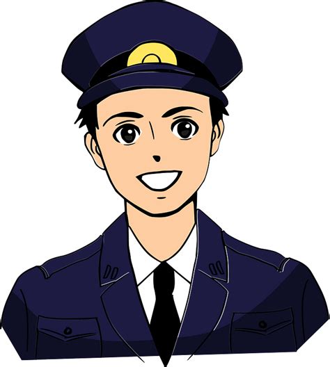 Polizist Kostenlose Vektor Clipart Bilder Auf Creazilla