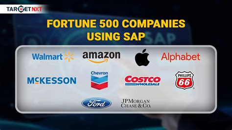 Fortune Companies That Use Sap Companies Using Sap