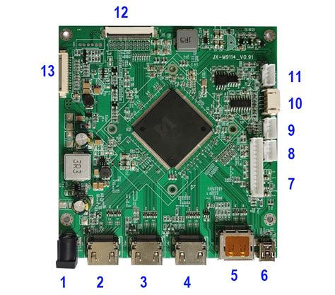 Monitor Pcba Edp Lcd Screen 4k Lcd Controller Board For Hd 4k Lcd