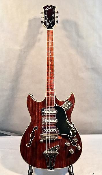 Greco 1960 S 921 Rosewood Hollowbody Electric Guitar Reverb