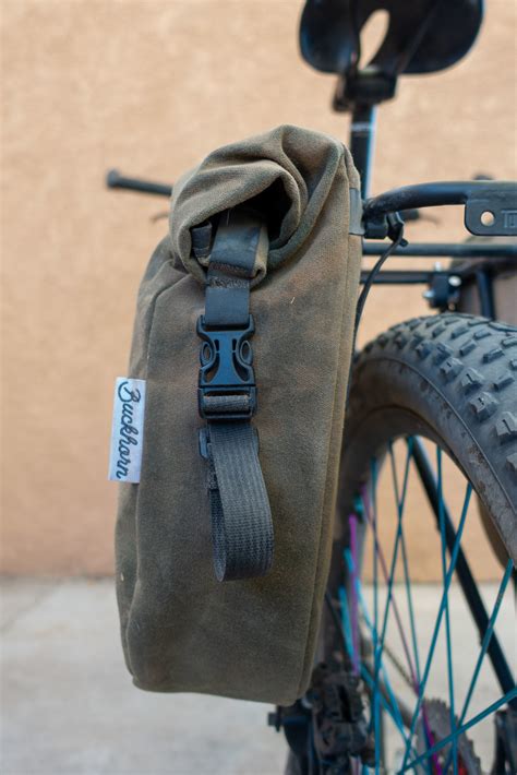 New Buckhorn Bags Waxed Canvas Panniers