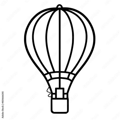 Hot Air Balloons SVG Adventure Hot Air Balloon Silhouette Hot Air