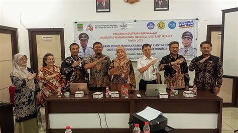 Upn Veteran Jakarta Sosialisasikan Digitalisasi Google Bisnisku Untuk