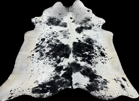 Brazilian Xl Black And White Cowhide Rug Bestcowhidestore