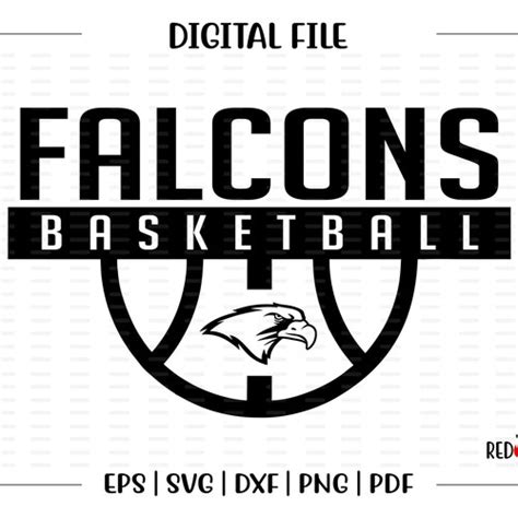 We Are Falcons Mascot Svg Digital Cut File Png Etsy