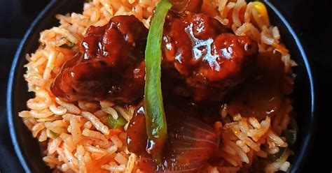 Chilli Chicken And Veg Fried Rice Recipe By Sushcookss Cookpad