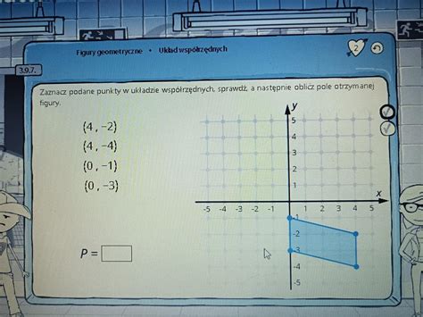 Zaznacz podane punkty w układzie współrzędnych sprawdź a następnie