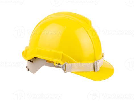 Casco De Seguridad De Pl Stico Amarillo O Proyecto De Seguridad De