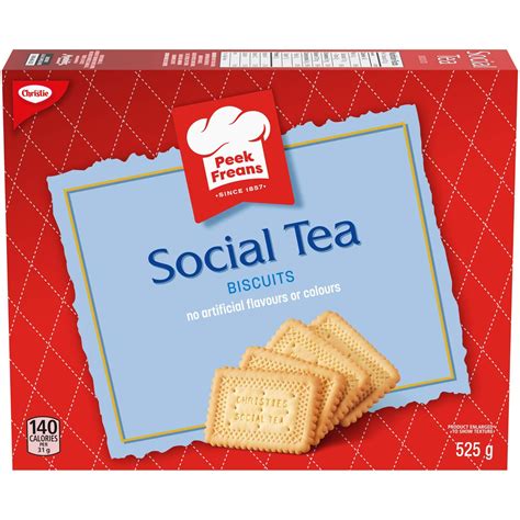 NEW 3 X 525G PEEK FREANS SOCIAL TEA BISCUITS